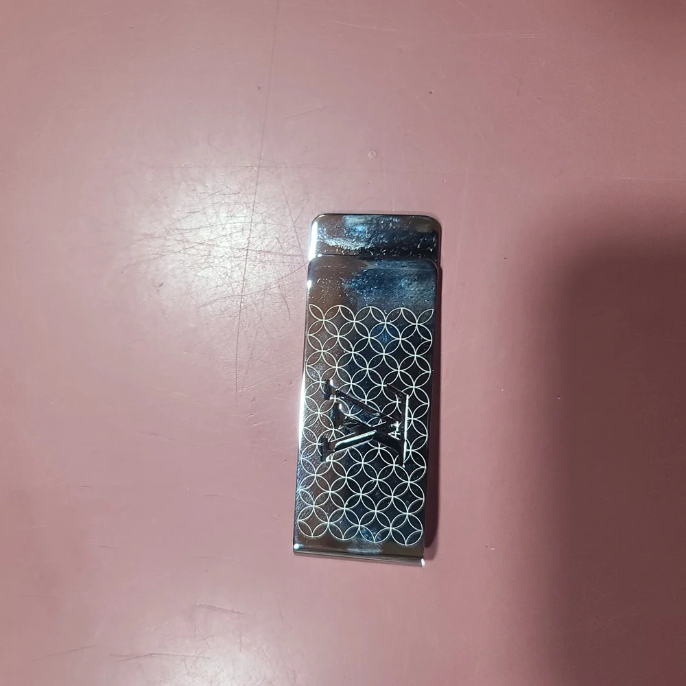 Louis Vuitton Cream Money Clip Pouch